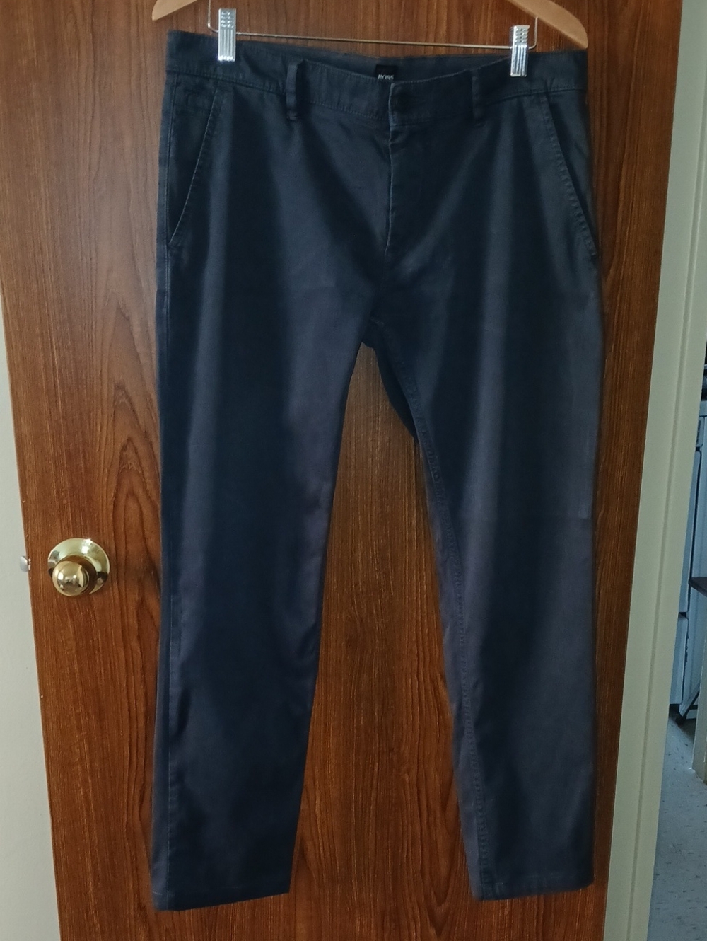 Hugo Boss Men's Dark  gray  .Chino Pants